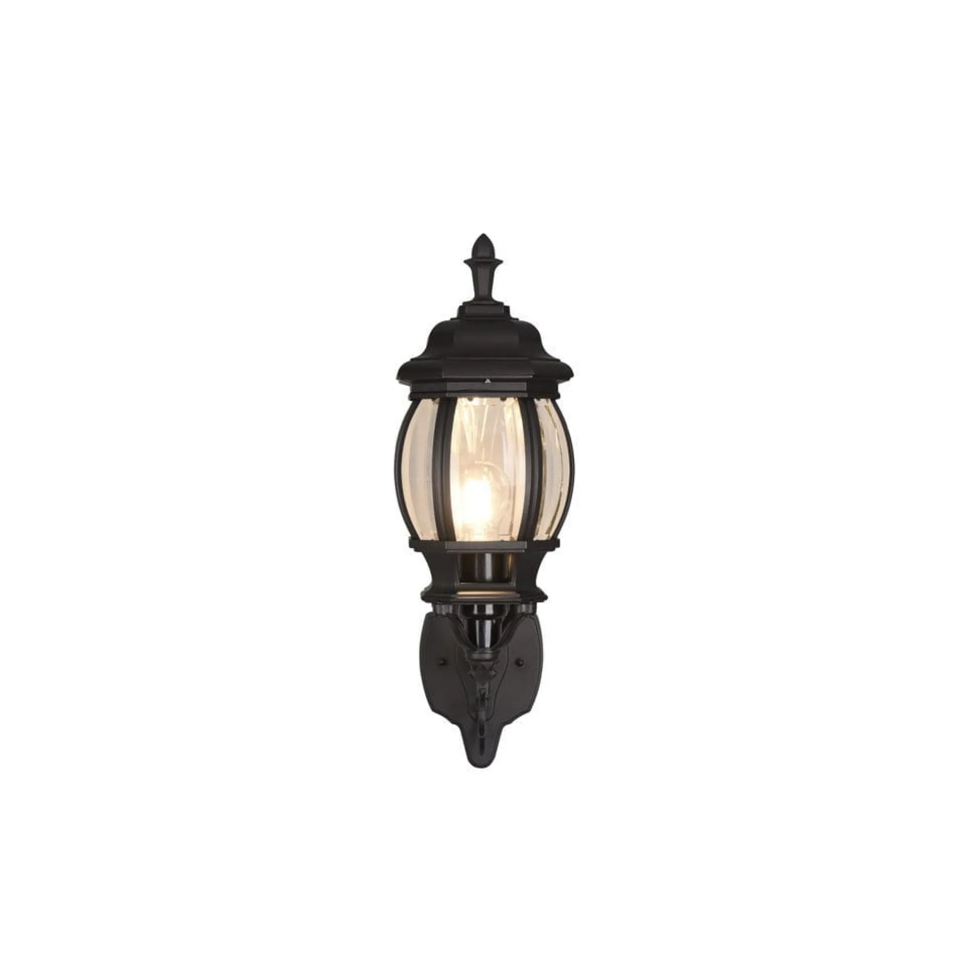 Trio Lighting Entré|Fasadebelysning-Vegglampe Elvo Mattsvart