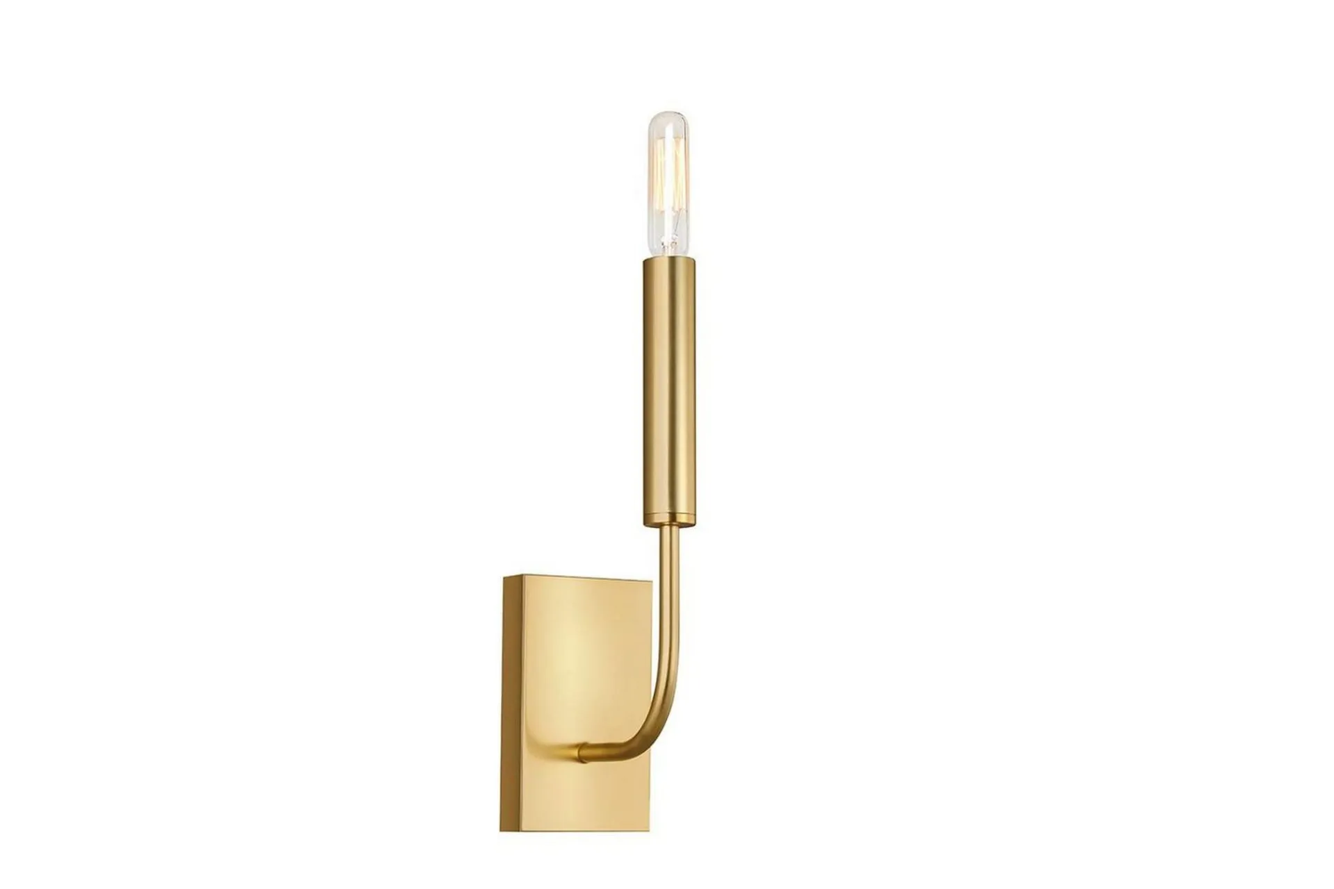 Nattbordslampe-Vegglampe Feiss Brianna 102x359x143 mm Messing