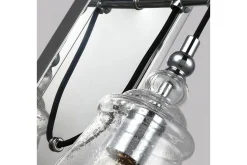 Nattbordslampe-Vegglampe Feiss Loras Krom