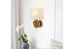 Vegglampe Flambeau Virvel blad