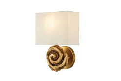 Vegglampe Flambeau Virvel blad