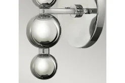 Nattbordslampe-Vegglampe Hinkley Zelda Krom