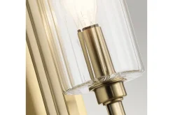 Vegglampe Kichler Kimrose Børstet naturlig