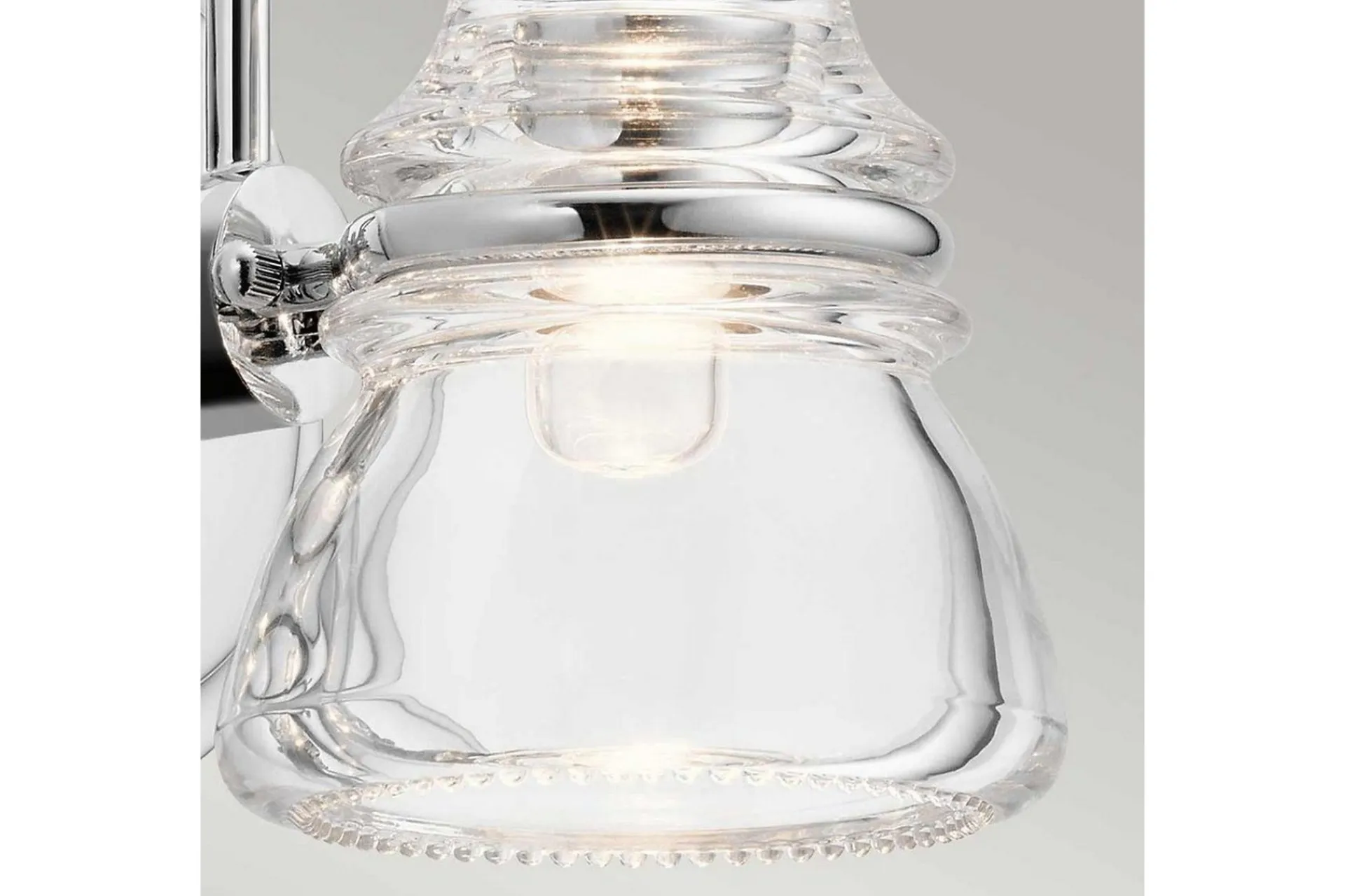 Nattbordslampe-Vegglampe Kichler Talland 127x163x175 mm Krom