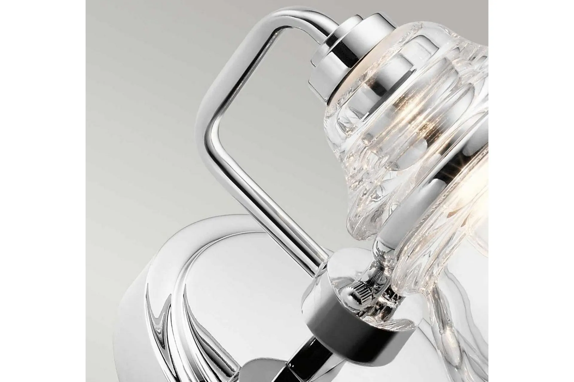 Nattbordslampe-Vegglampe Kichler Talland 127x163x175 mm Krom