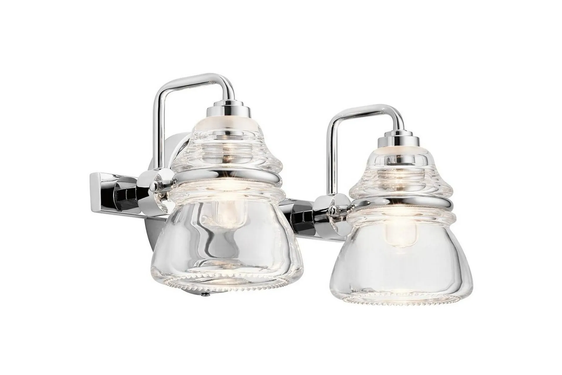Nattbordslampe-Vegglampe Kichler Talland 336x163x175 mm Krom