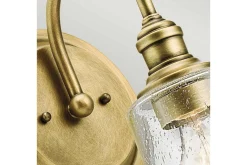Nattbordslampe-Vegglampe Kichler Waverly Messing