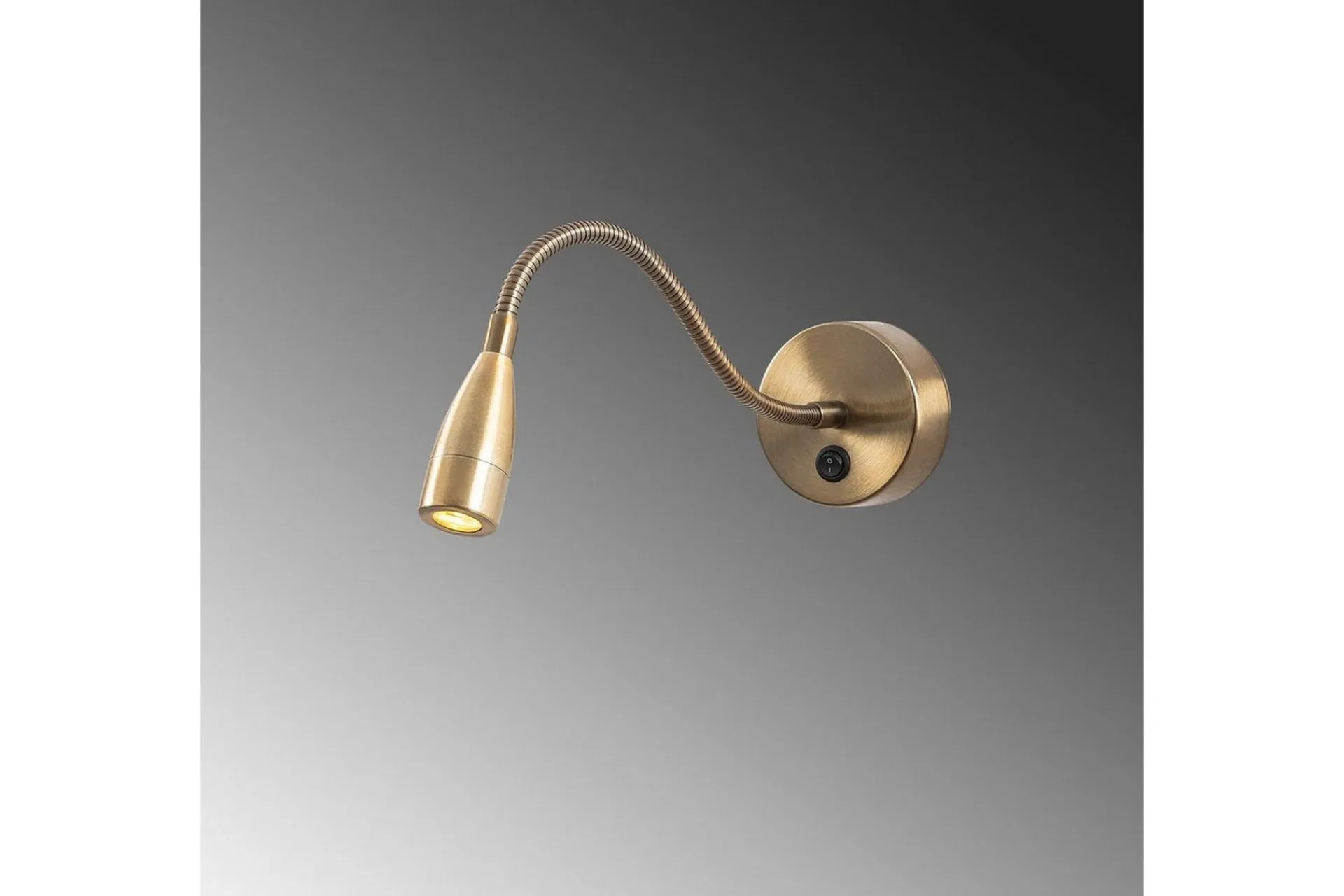 Nattbordslampe|Soveromslampe-Vegg lampe Lesing Vintage Gull