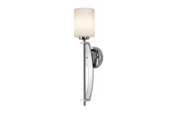 Baderomslampe Vegg-Vegglampe Quoizel Taylor 114x489x130 mm Krom