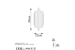 Vegg lampe Raoji