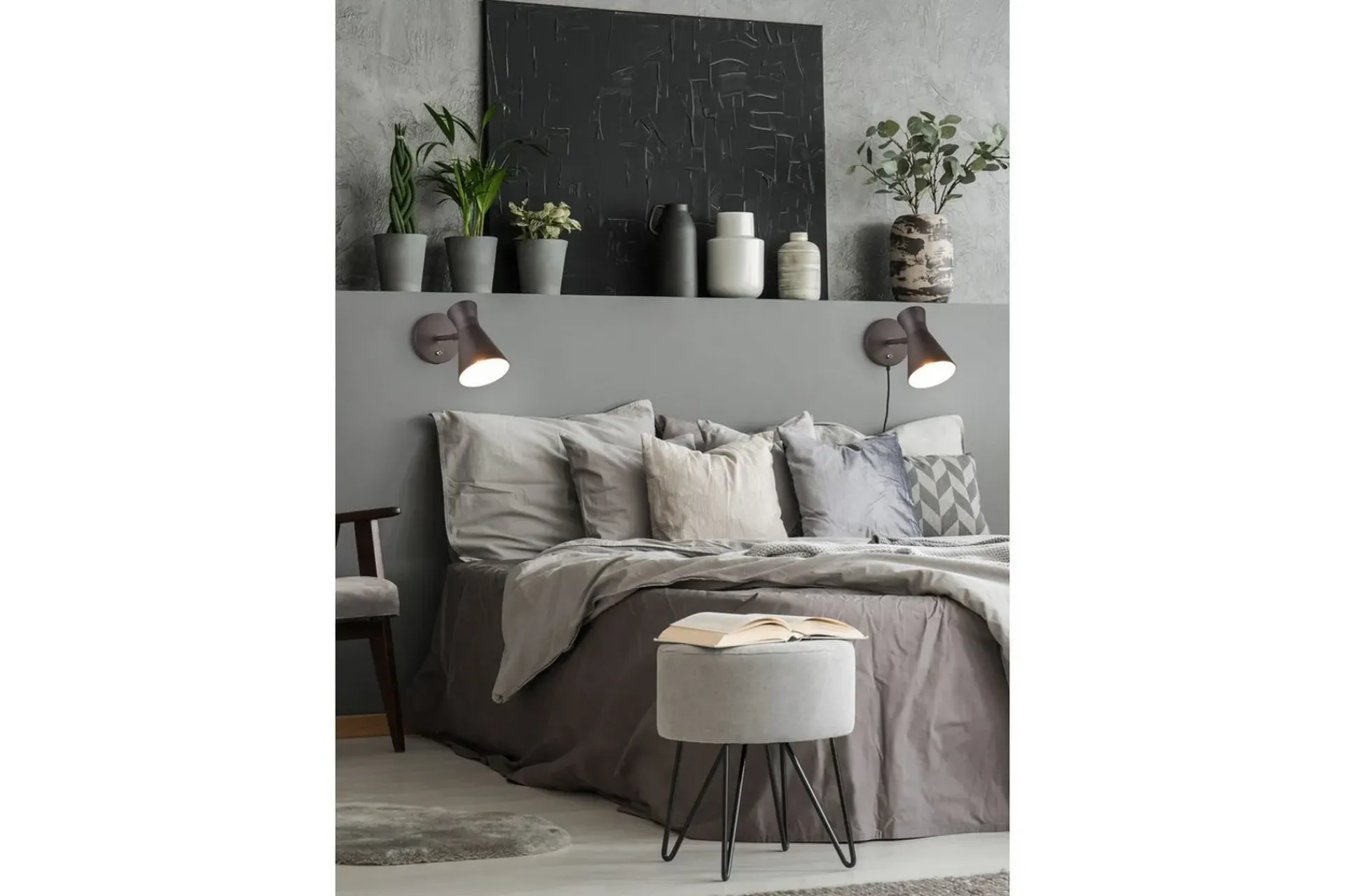 Trio Lighting Vegglampe TRIO Enzo Matt