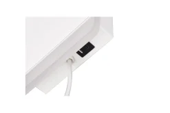 Trio Lighting Nattbordslampe-Vegglampe TRIO Fairfield Matt hvit Cremehvit