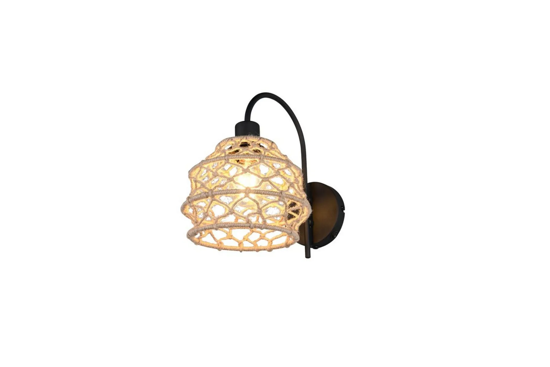 Trio Lighting Nattbordslampe-Vegglampe TRIO Hive Kullgrå