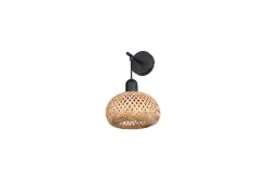 Trio Lighting Nattbordslampe-Vegglampe TRIO Leonie Svart