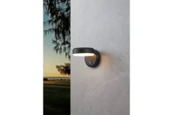 Eglo Markbelysning|Spotlights & Downlights-Vegglampe utendørsbelysning Fornaci med sensor Hvit,Svart