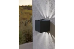 Eglo Entré|Fasadebelysning-Vegglampe utendørsbelysning Calpino 2 Antracit