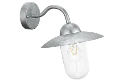 Eglo Entré|Fasadebelysning-Vegglampe utendørsbelysning Milton sink Grey
