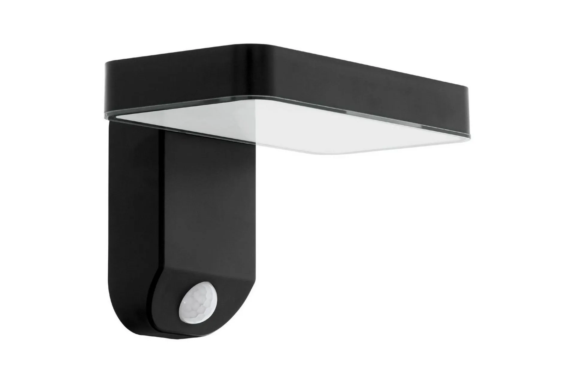 Eglo Solcelle Utelys & Solcellelamper-Vegglampe utendørsbelysning Pation med sensor Svart