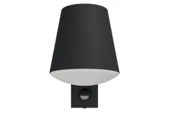 Eglo Entré|Fasadebelysning-Vegglampe Utendørs Caldiero med Sensor Antracit,Hvit