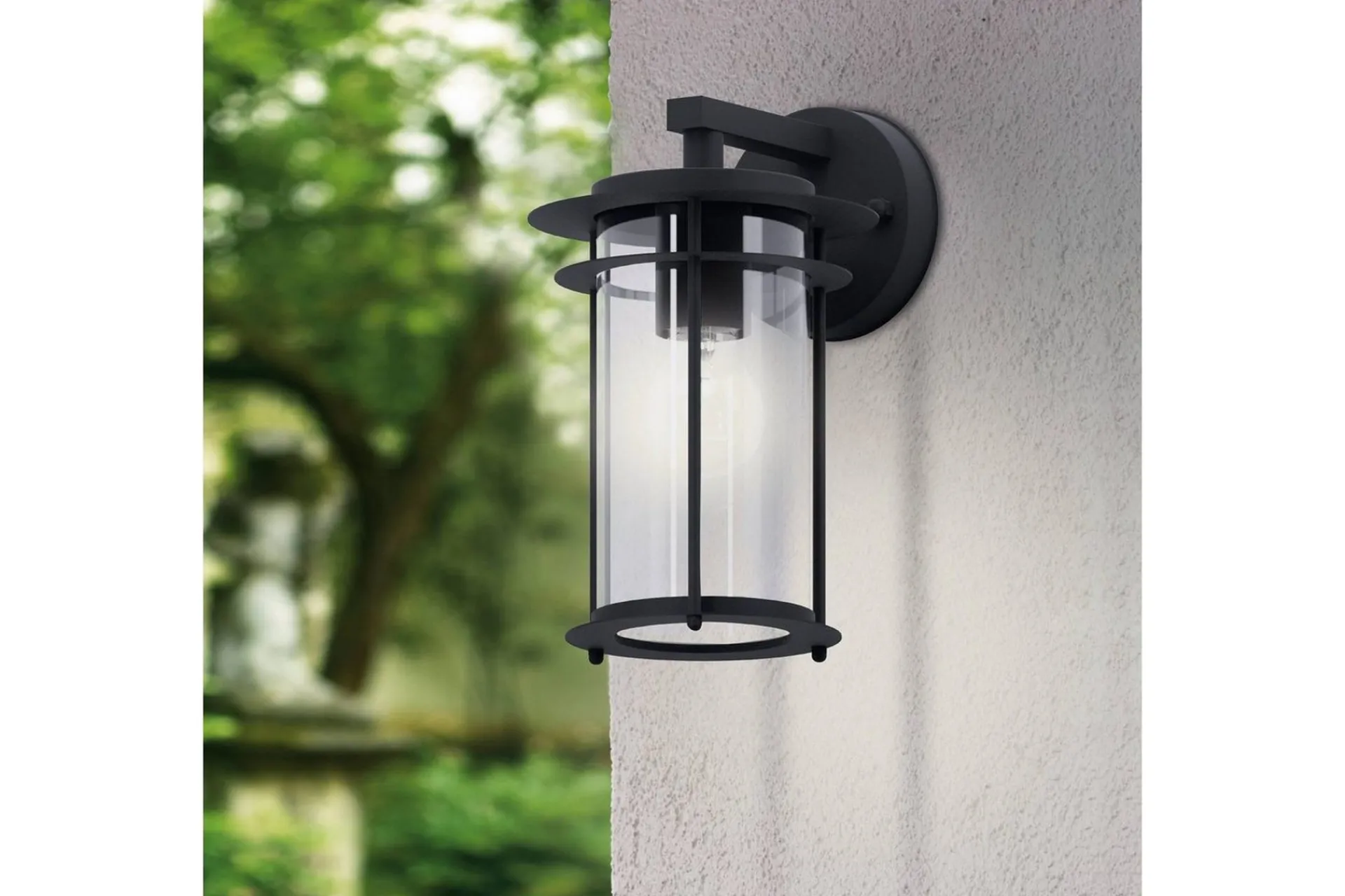 Eglo Vegglampe Utendørs Valdeo /Klar