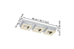 Eglo Vegg-/Taklampe Fradelo med 3 Lamper