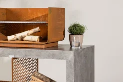 Venture Home Utekjøkken-Velas Utekjøkken m/ Grill 120x60 cm Lysegrå