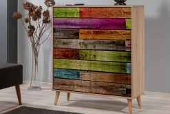 Skap-Vellavie Skap 95 cm Regnbuepanel Flerfärgad