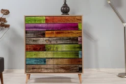 Skap-Vellavie Skap 95 cm Regnbuepanel Flerfärgad