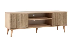 Tv-Benk & Mediabenk-Vellavie TV-benk 140 cm Panel Brun