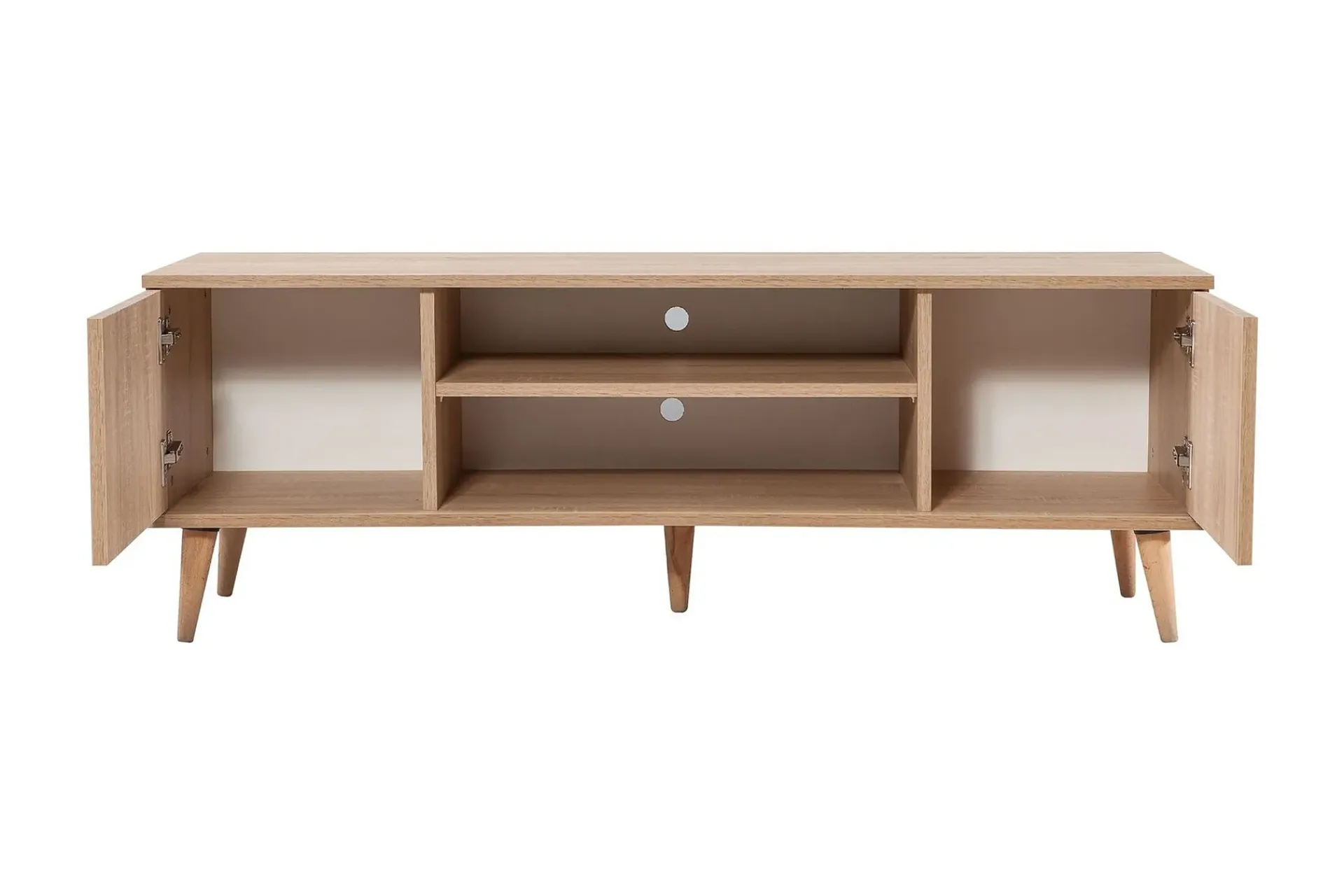 Tv-Benk & Mediabenk-Vellavie TV-benk 140 cm Panel Brun