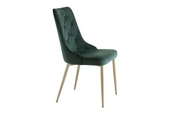 Venture Home Velvet Deluxe Fløyelsstol /Gull