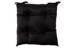 Puter|Sitteputer-Velvet Sittepute 40x40 cm Svart