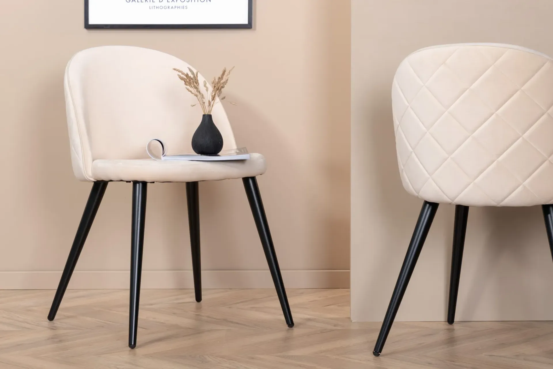 Venture Home Velvet Stitches Spisestol
