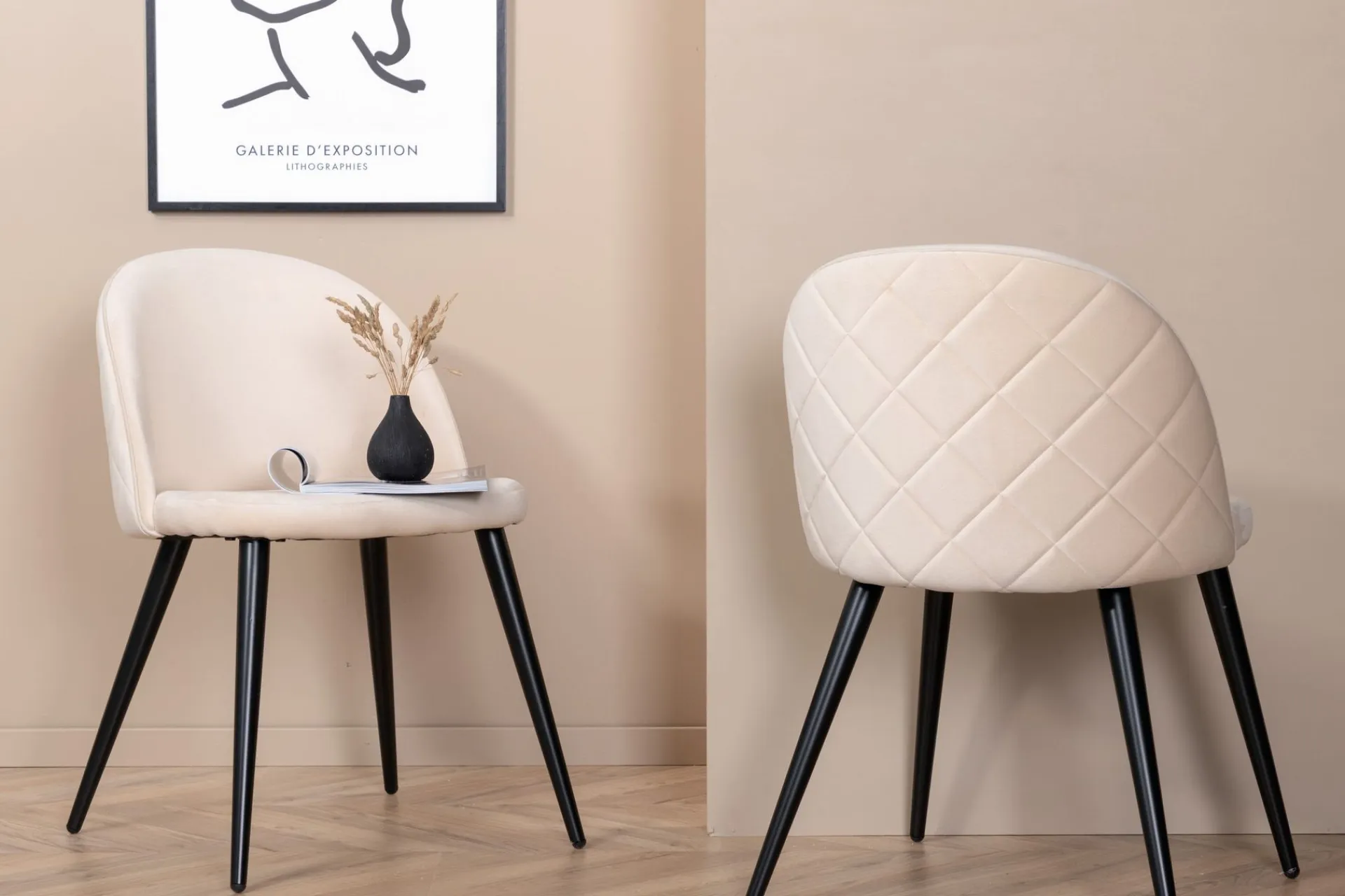 Venture Home Velvet Stitches Spisestol