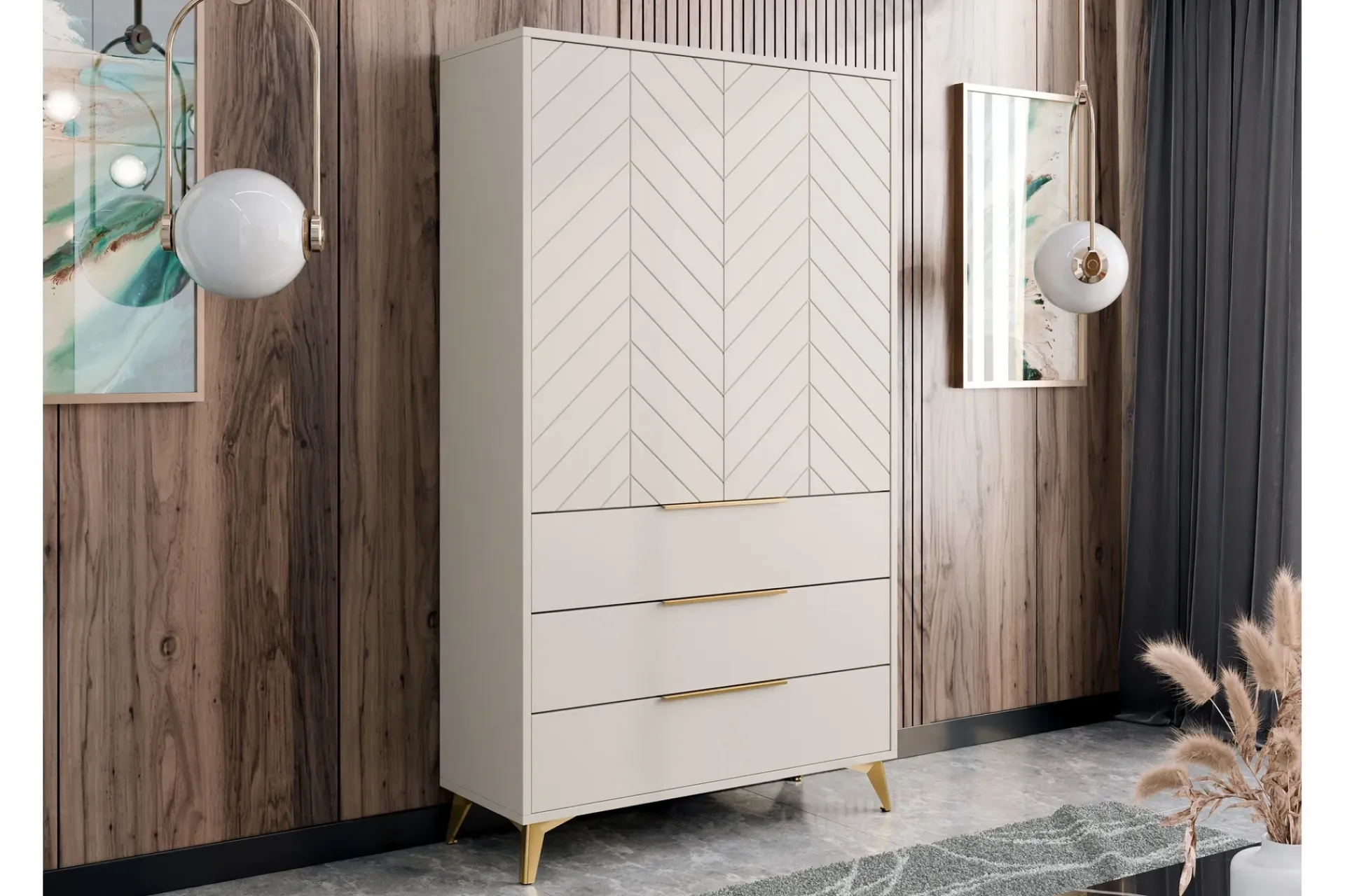 Vemdalen Garderobe 104 cm