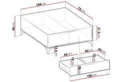 Vemdalen Sofabord 104 cm