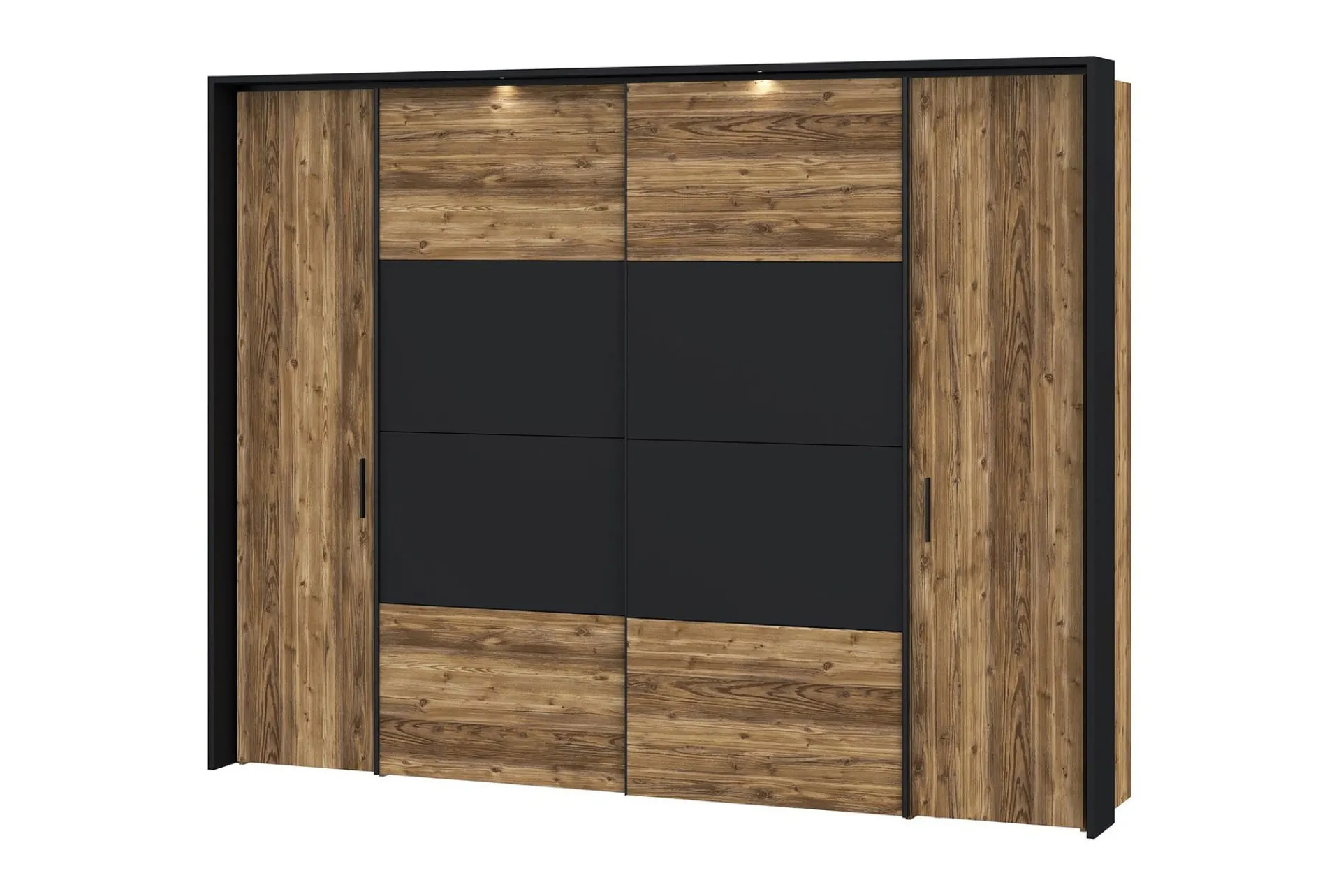 Garderober & Garderobesystem-Vergina Garderobe 62x280 cm Brun/Svart