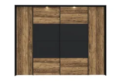 Garderober & Garderobesystem-Vergina Garderobe 62x280 cm Brun/Svart