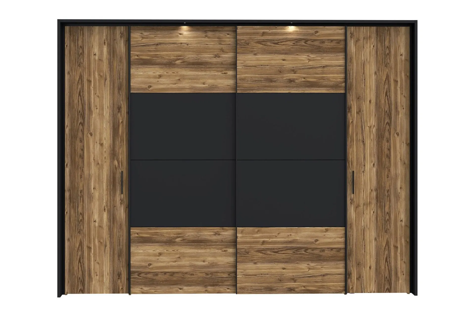 Garderober & Garderobesystem-Vergina Garderobe 62x280 cm Brun/Svart