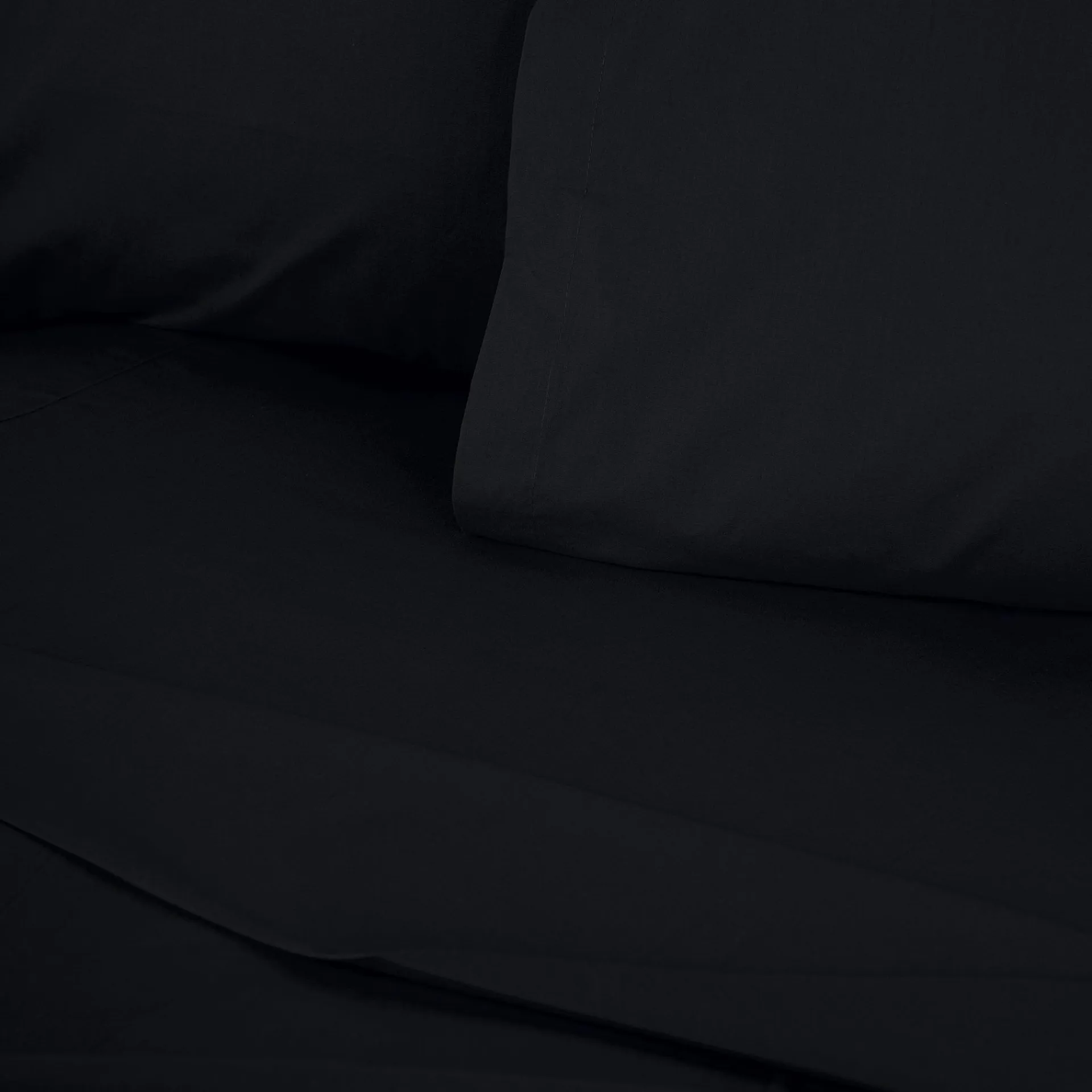Laken-Veyloren formsyd laken 140x190 cm Svart