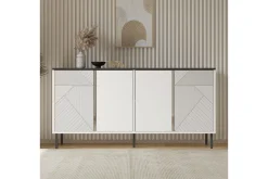 Gangbord|Avlastningsbord-Veyricon Konsollbord 150 cm Hvit