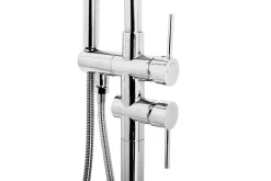 Baderom-Victoria Badekarblandebatteri 21 cm Sølv