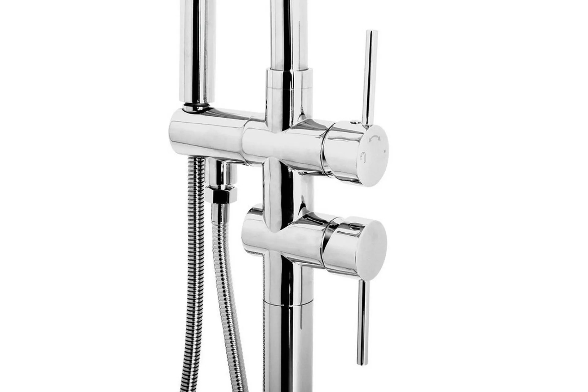 Baderom-Victoria Badekarblandebatteri 21 cm Sølv