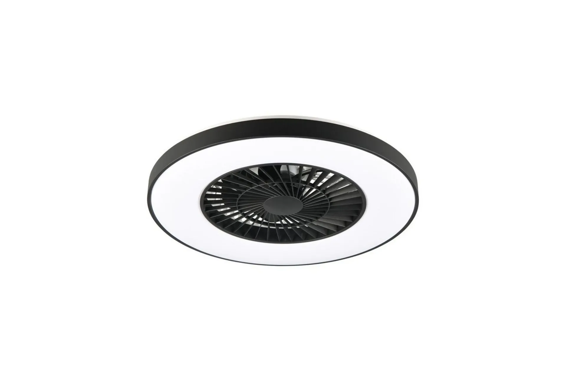 Trio Lighting Taklampe|Stuelampe-Vifte TRIO Halmstad Svart