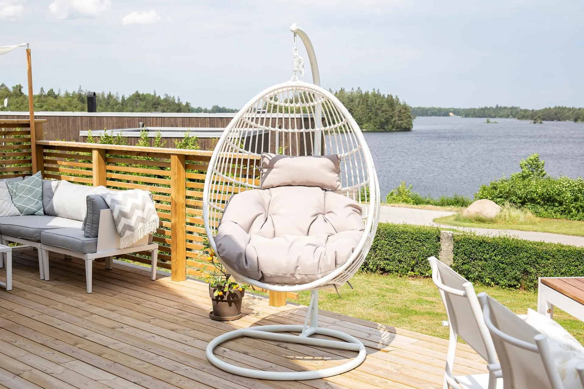 Venture Home Hengestoler-Viga Hengestol/Natur Hvit/Natur