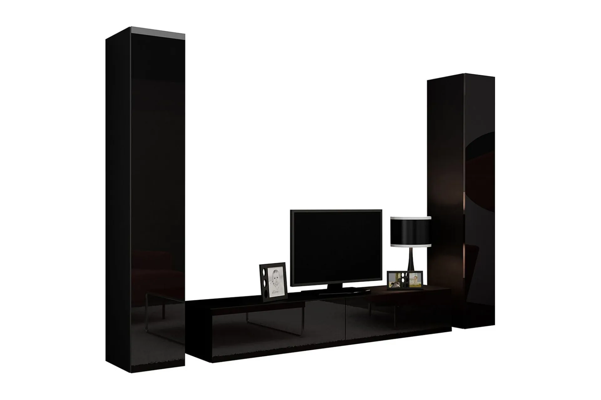 Vigo TV-møbelsett 260x40x180 cm