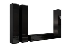 Tv-Møbelsett-Vigo TV-møbelsett 300x40x180 cm Hvit