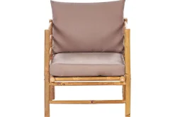 Utelenestoler|Loungestol Ute-Villa Castelli Utelenestol Lysebrun/Beige