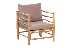 Utelenestoler|Loungestol Ute-Villa Castelli Utelenestol Lysebrun/Beige