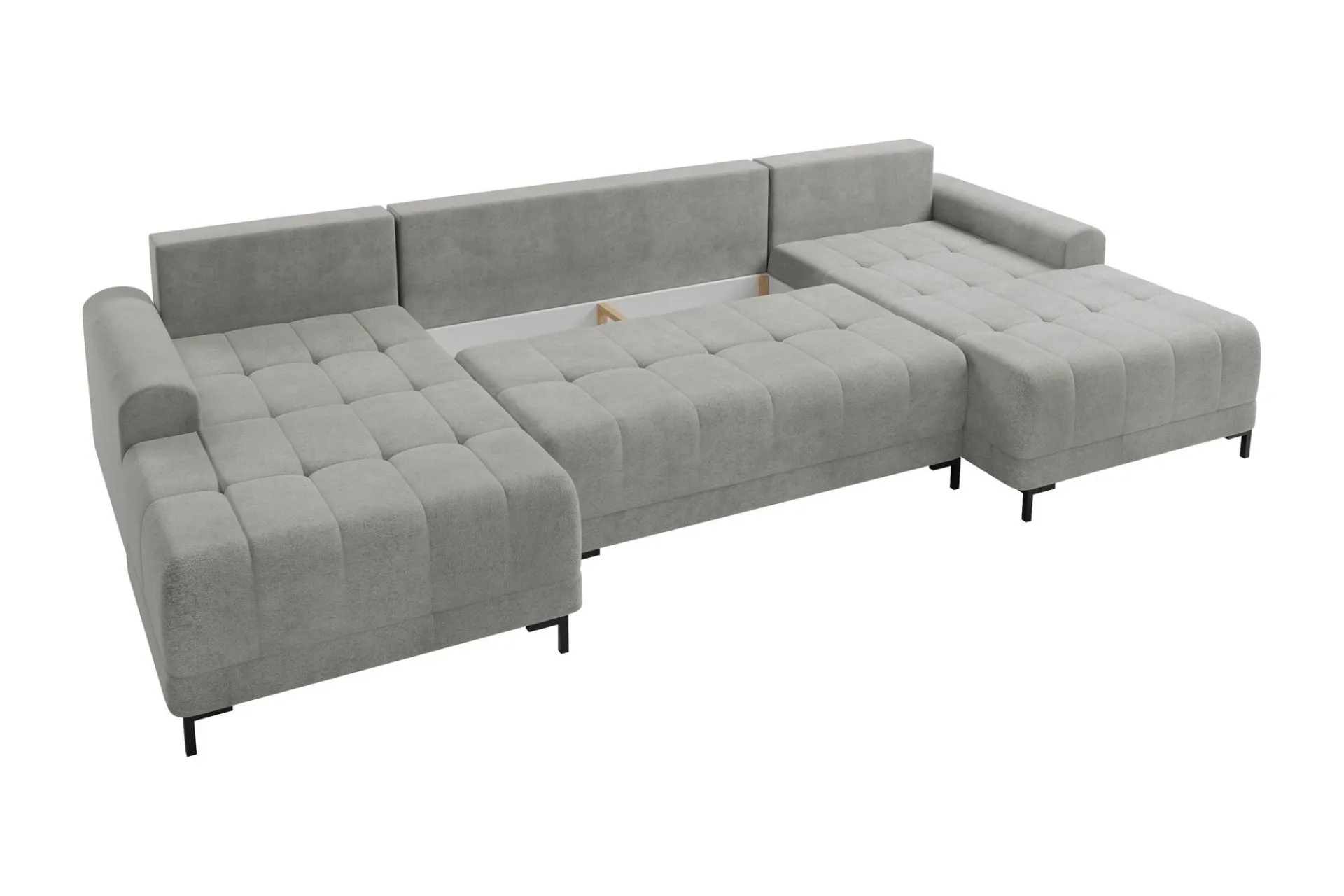 U-Sofa-Vilshult Sofa Dobbel sjeselong 4-seter Hvit